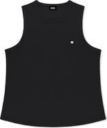 Dalix Lil Heart Cotton Jersey Tank