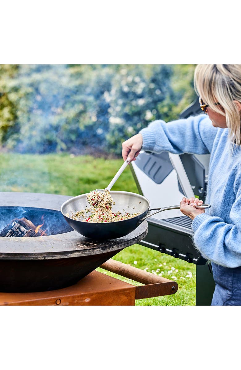 Demeyere Black 5 Stainless Steel Wok, Alternate, color,
