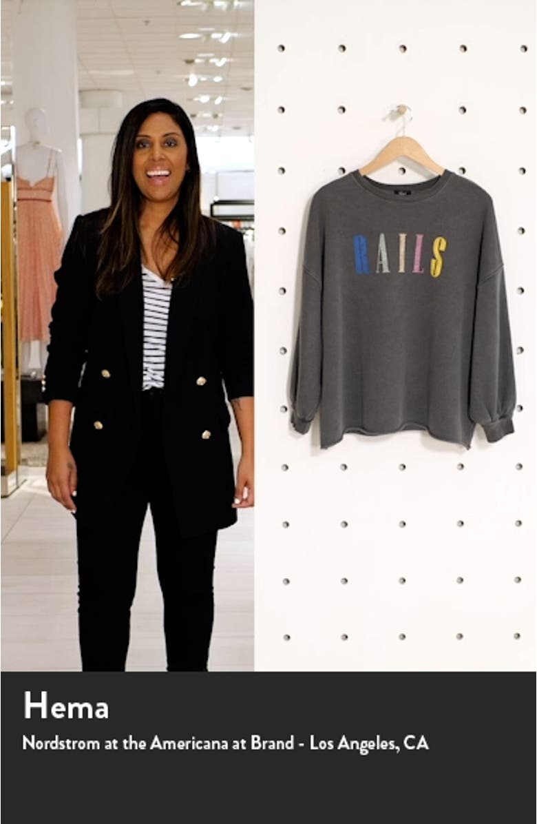 Signature Sweatshirt, sales video thumbnail