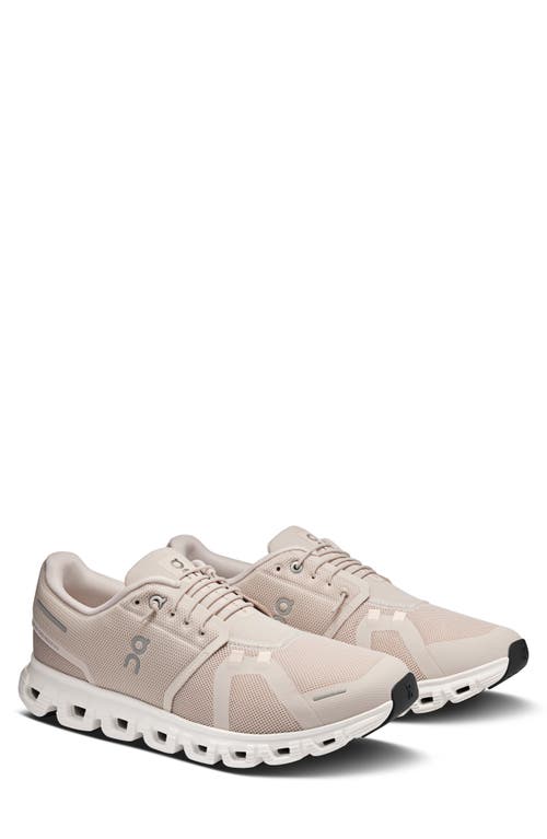 On Cloud 6 Sneaker In White