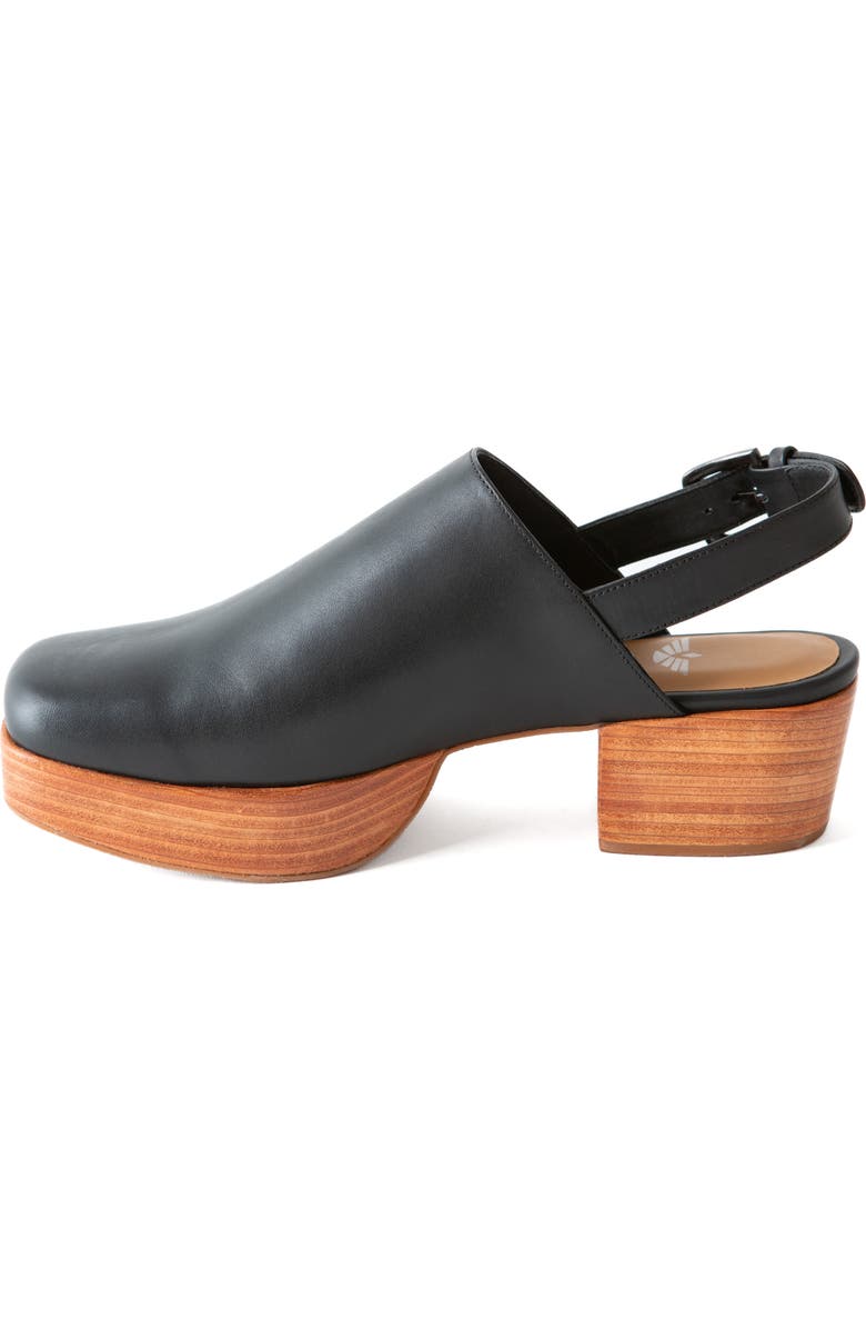 Fortress Betty Slingback Platform Clog, Alternate, color, Black