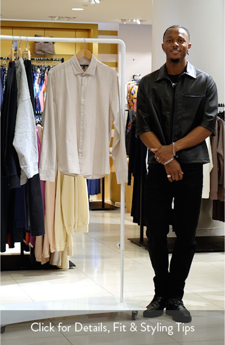 Cranford Cotton & Lyocell Button-Up Shirt, sales video thumbnail