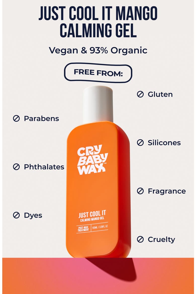 Just Cool It Calming Mango Gel Post-Wax Treatment, Alternate, color, NO COLOR
