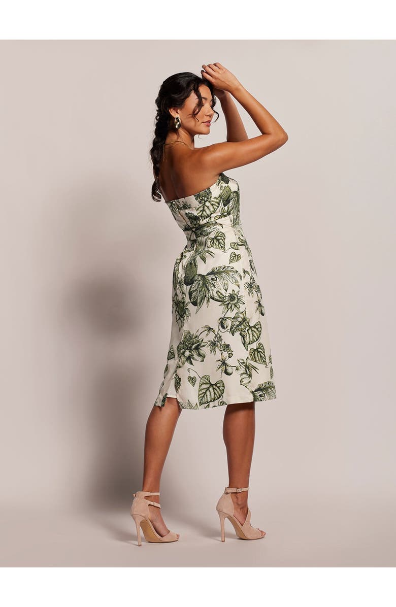 Tori Richard Flora in Ink Quinn Dress, Alternate, color,