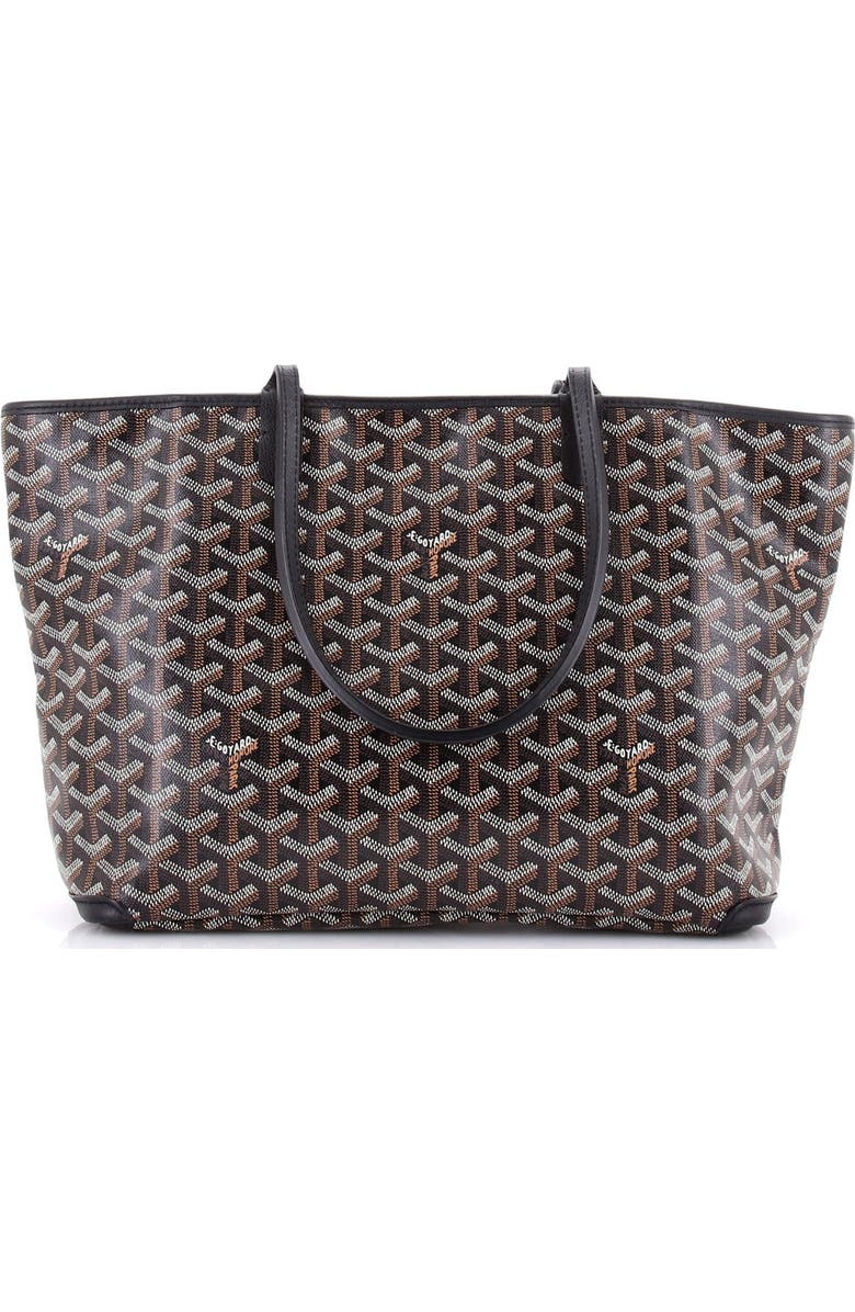 Pre-Owned Goyard Artois Tote Coated Canvas PM, Alternate, color, Black