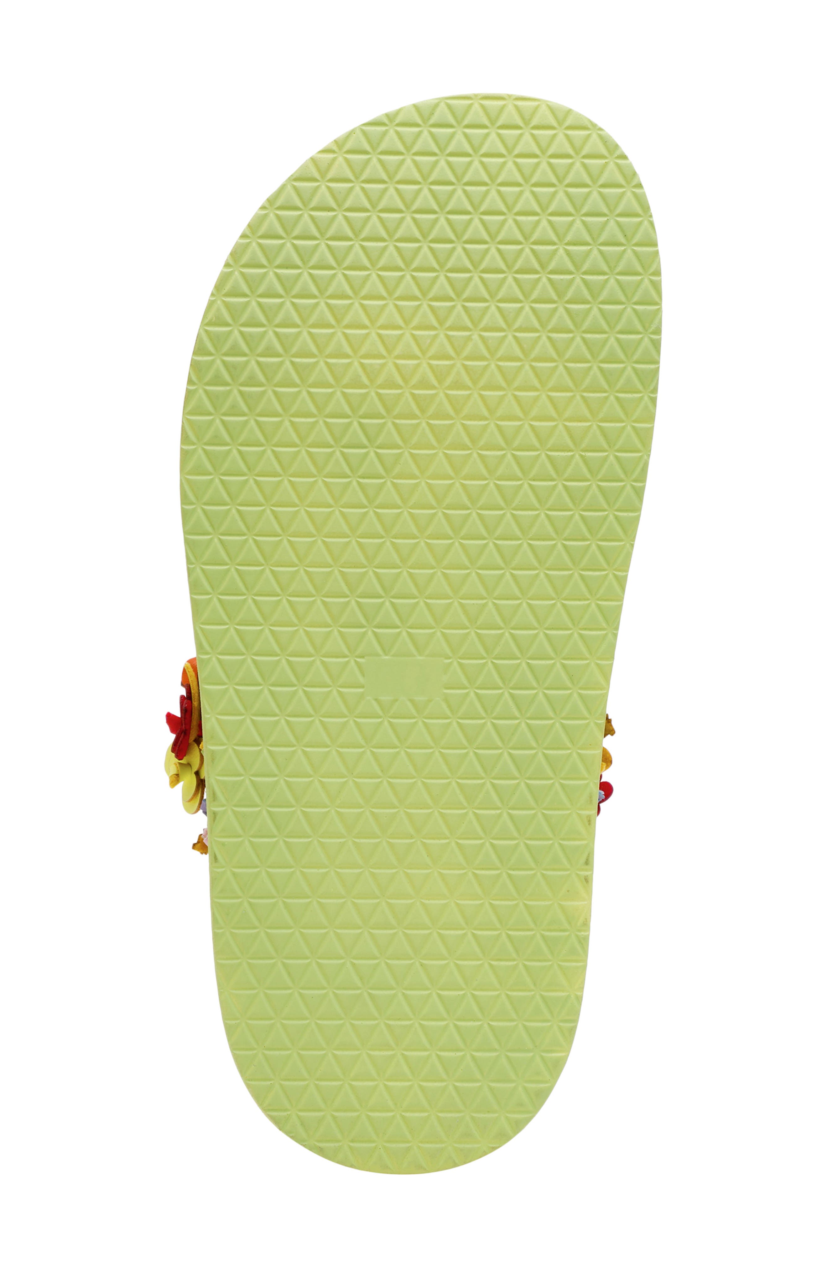 Betsey Johnson Kammeron Platform Flip Flop, Alternate, color, Natural Floral Multi