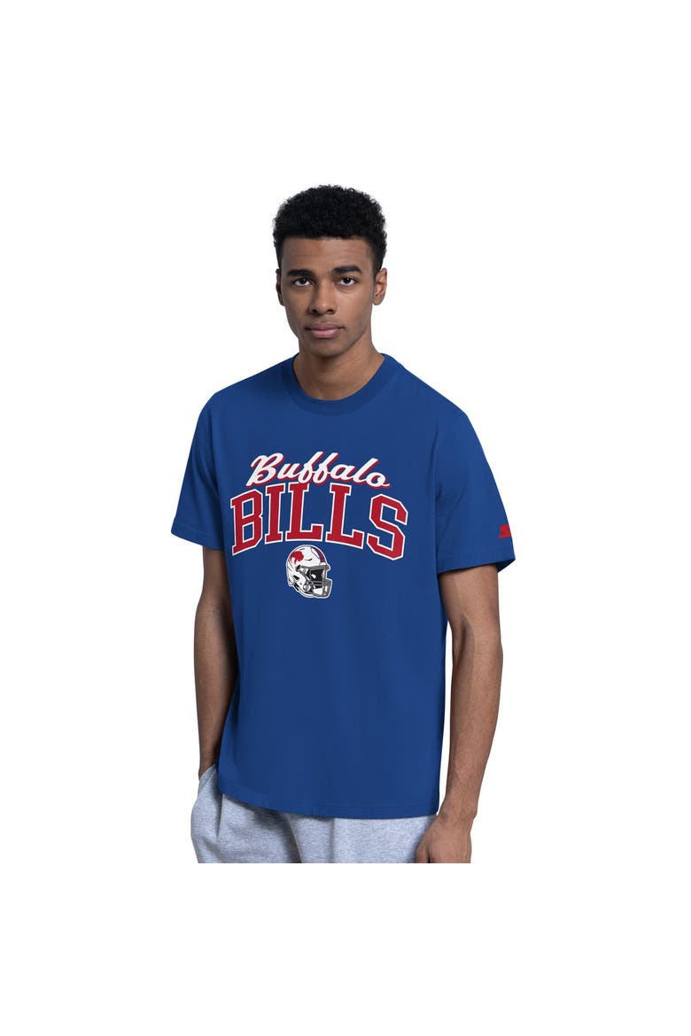 Men's Starter  Royal Buffalo Bills Vintage Logo Hoodie & T-Shirt Combo Pack, Alternate, color, Royal