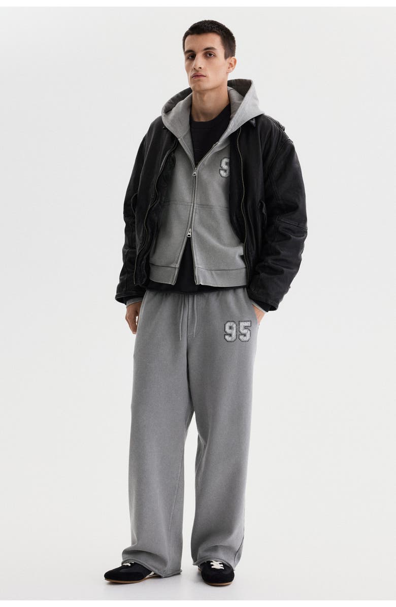 H&M Relaxed-fit sweatpants, Main, color, Dusty Gray/95