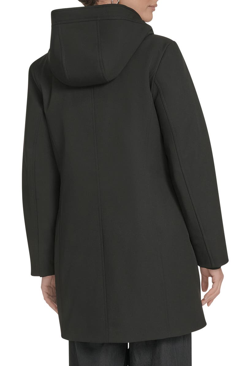 Champion Hooded Coat, Alternate, color, Black