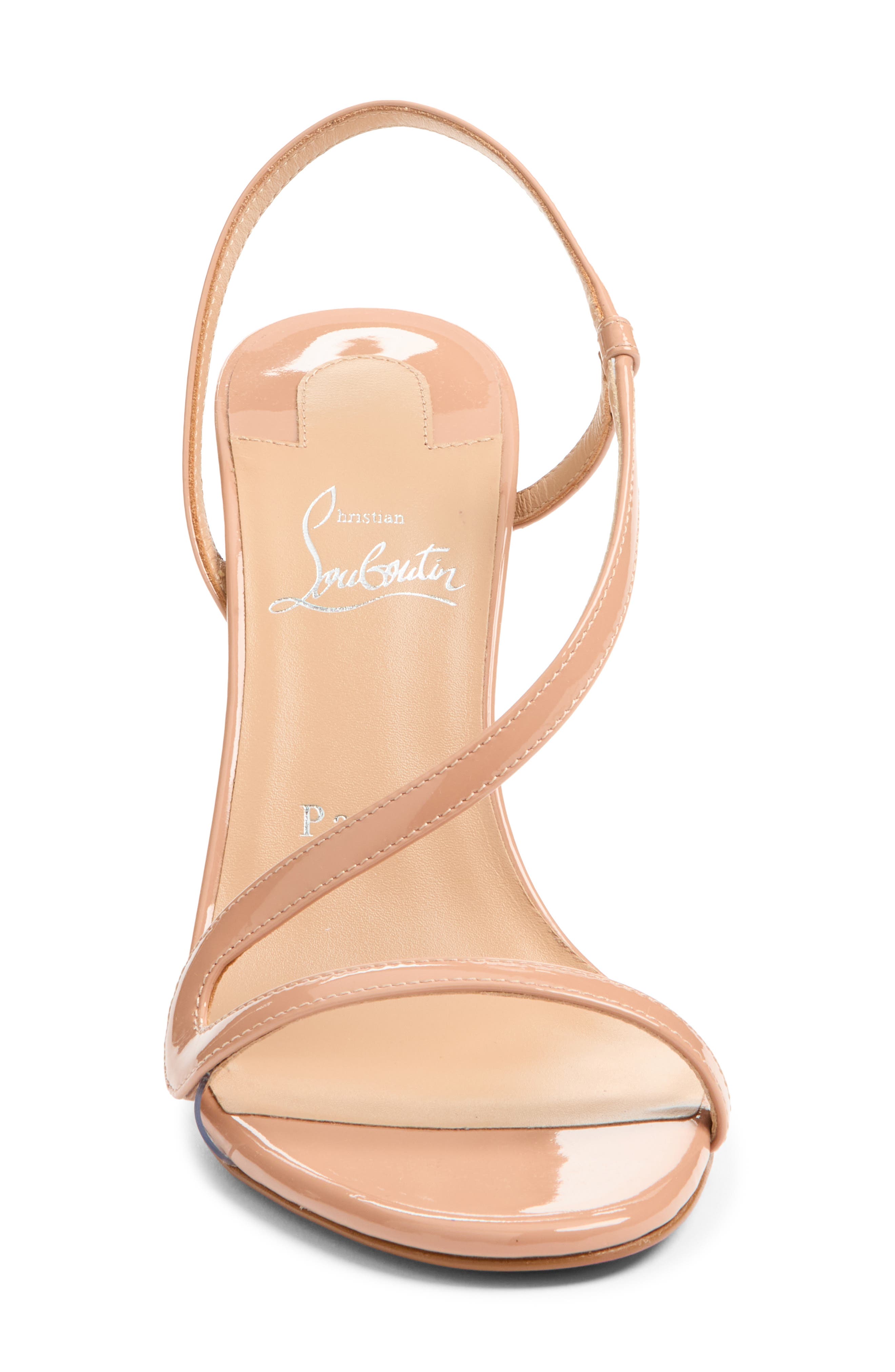 Rosa Z Patent Leather Sandal, Alternate, color, N295 BLUSH/ LIN BLUSH