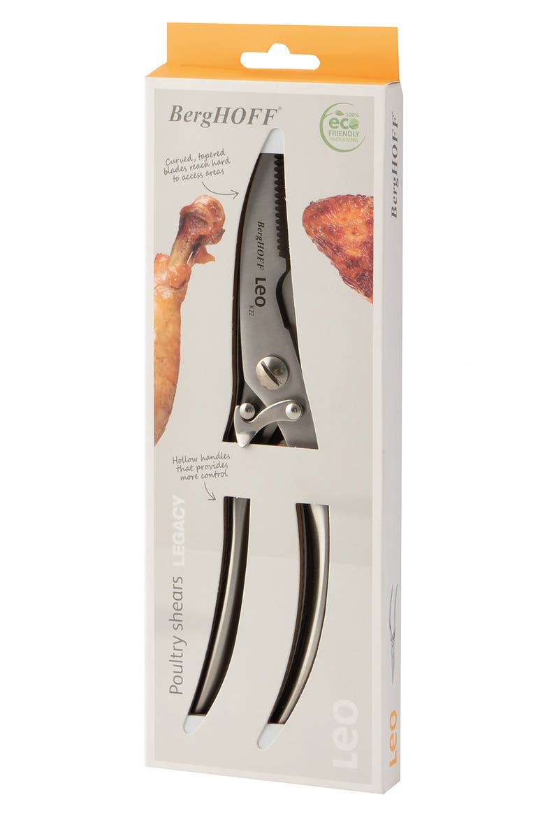 Poultry Shears, Alternate, color, SILVER