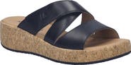 Josef Seibel Evita 04 Platform Wedge Slide Sandal