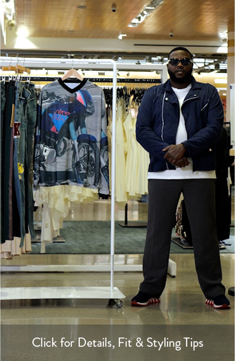 Marseille Boxy Moto Mesh Jersey Top, sales video thumbnail