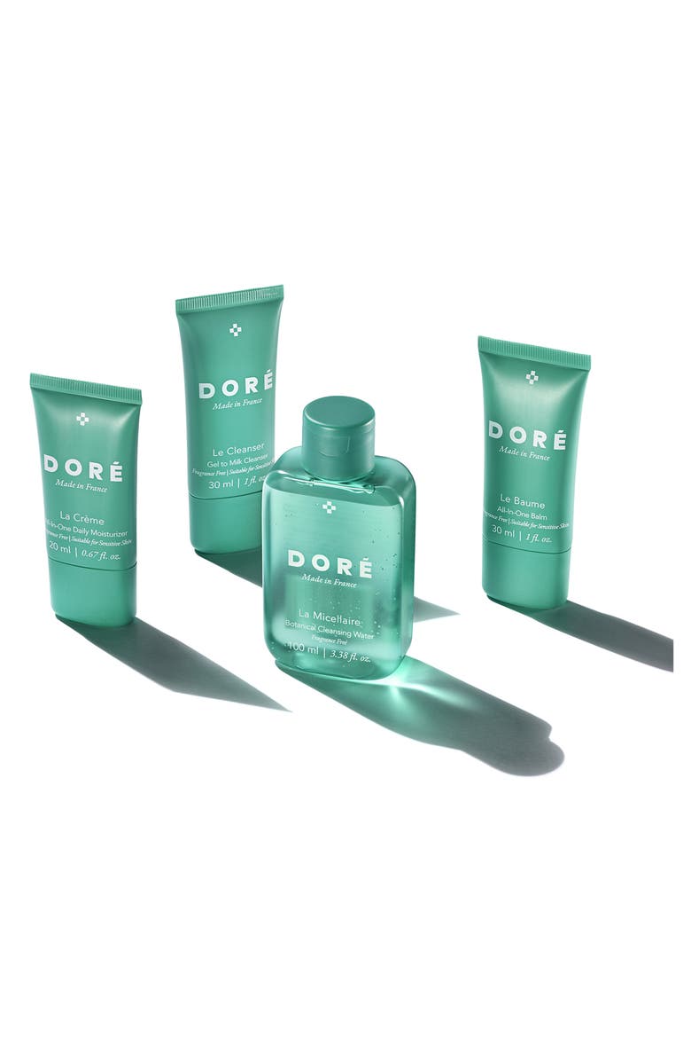 DORE Le Mini Set 4-Piece Skincare Essentials Kit, Alternate, color, 
