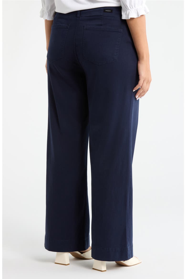 Patch Pocket Wide Leg Utility Pants, Alternate, color, DEEP MIDNIGHT