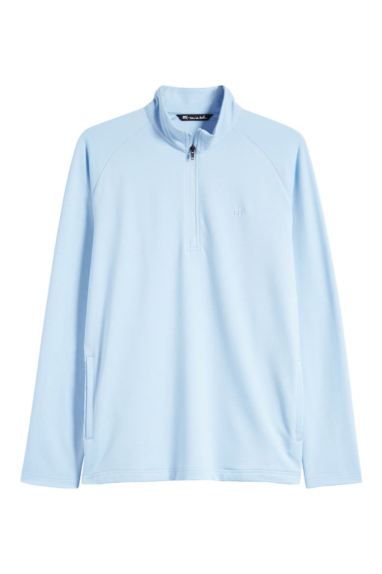 Valiant Quarter Zip Pullover, Alternate, color, POWDER BLUE