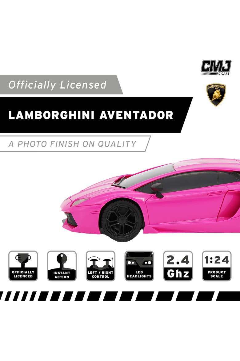 Lamborghini LP7004 Remote Control Vehicle, Ages 6+, Alternate, color, Multicolored