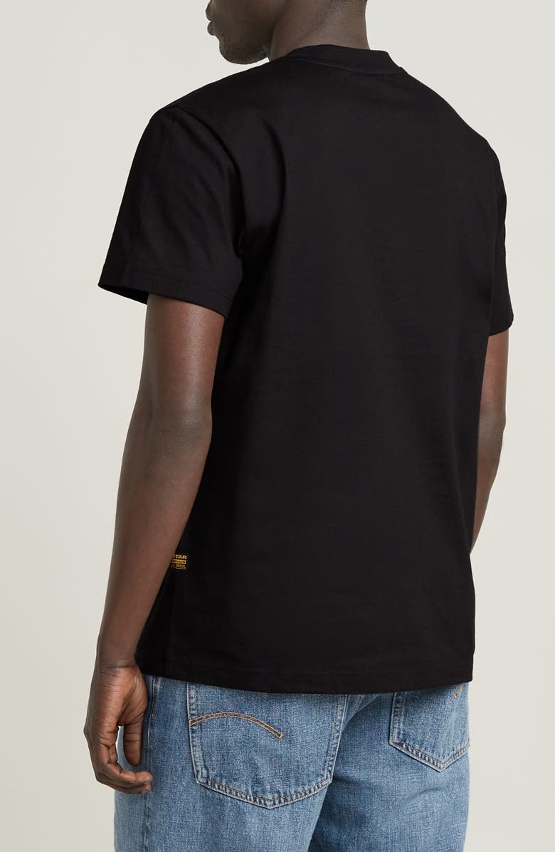 G-STAR Stitch Burger Organic Cotton Graphic T-Shirt, Alternate, color, 