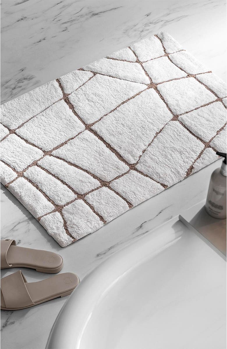 Togas Terron Bath mat, Alternate, color, White