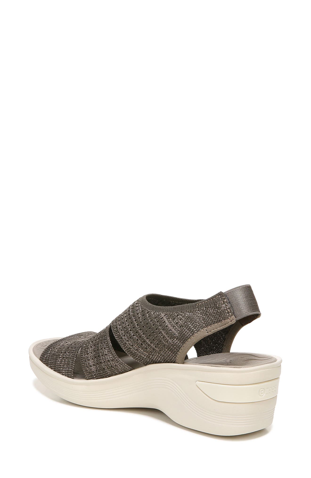 BZees Double Up Wedge Slingback Sandal, Alternate, color, 