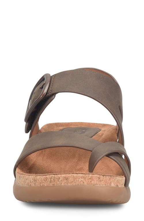 Eurosoft Hampton Toe Loop Slingback Sandal In Mocha