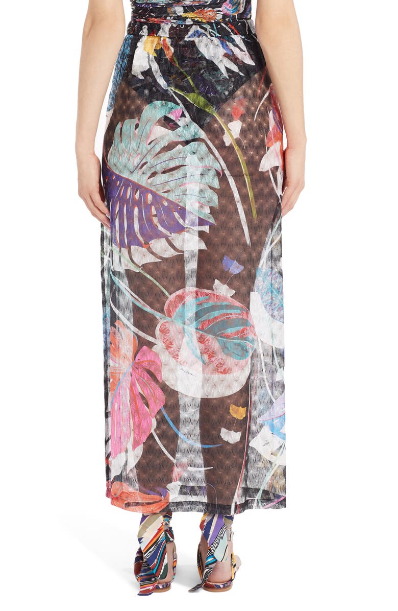 Missoni Floral Cover-Up Skirt, Alternate, color,