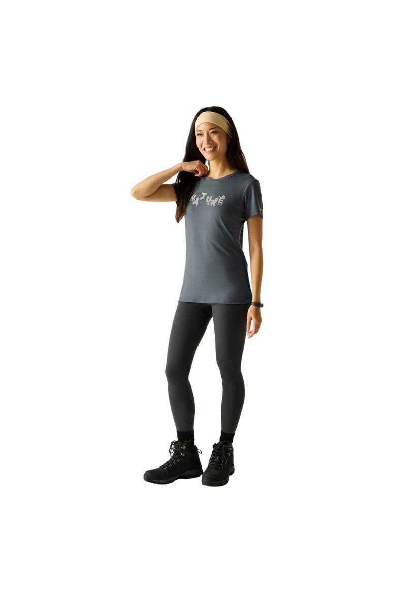 Fingal Walking T-shirt, Alternate, color, Dark Storm