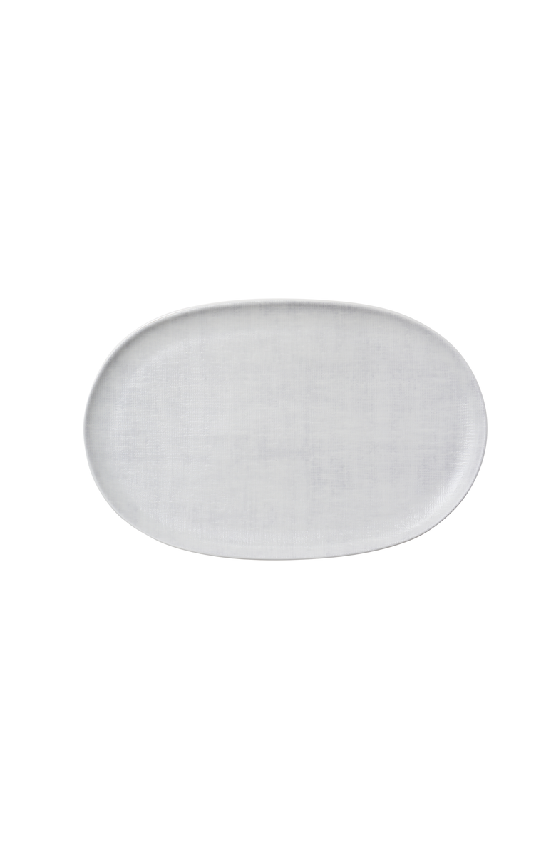 Hankook 1943 Yeon Oval Platter, Main, color, White