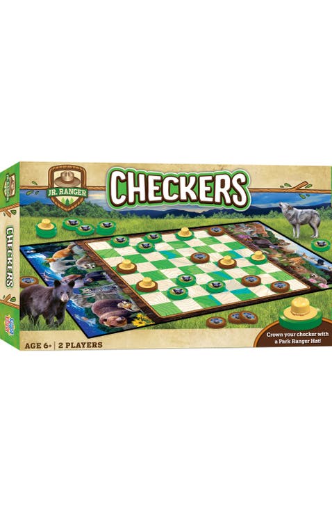 Jr. Ranger Checkers Board Game