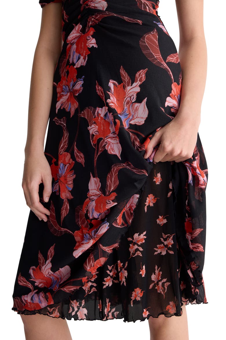 Koren Reversible Dress, Alternate, color, IRIS FALLS MINI/ MID BLACK