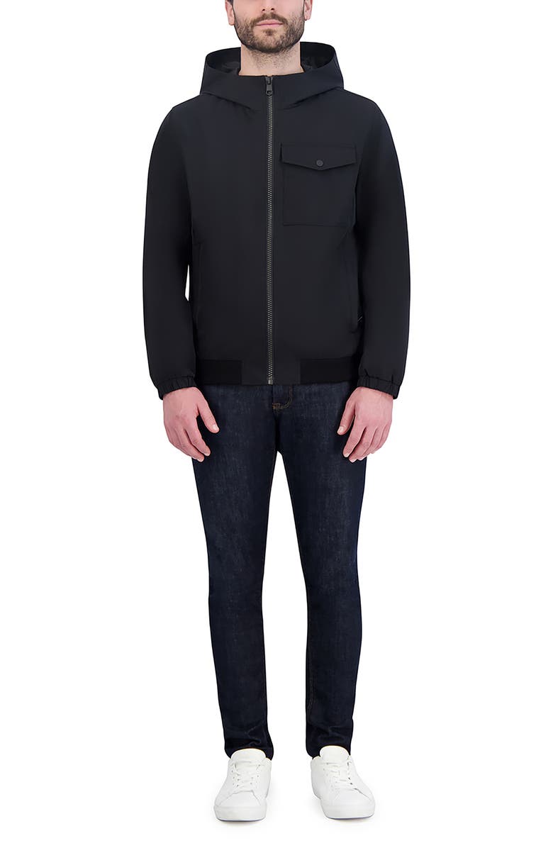 Cole Haan Hooded Jacket, Alternate, color, 