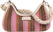 Tommy Bahama Woven Ribbon Zip Top Shoulder Bag