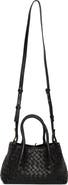 Walter Baker Alina Mini Woven Leather Tote