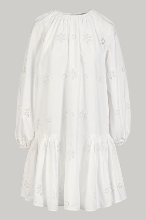 Merlette Seymour Eyelet Dress In White