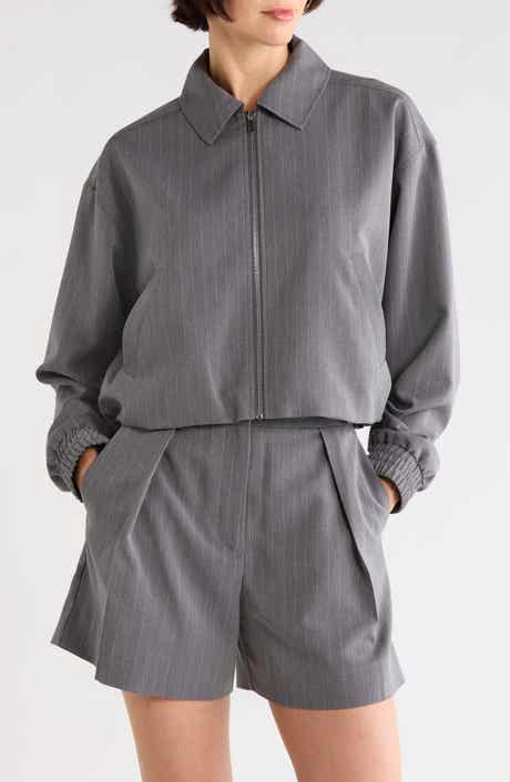 Arlenis Zip Front Blouson Jacket