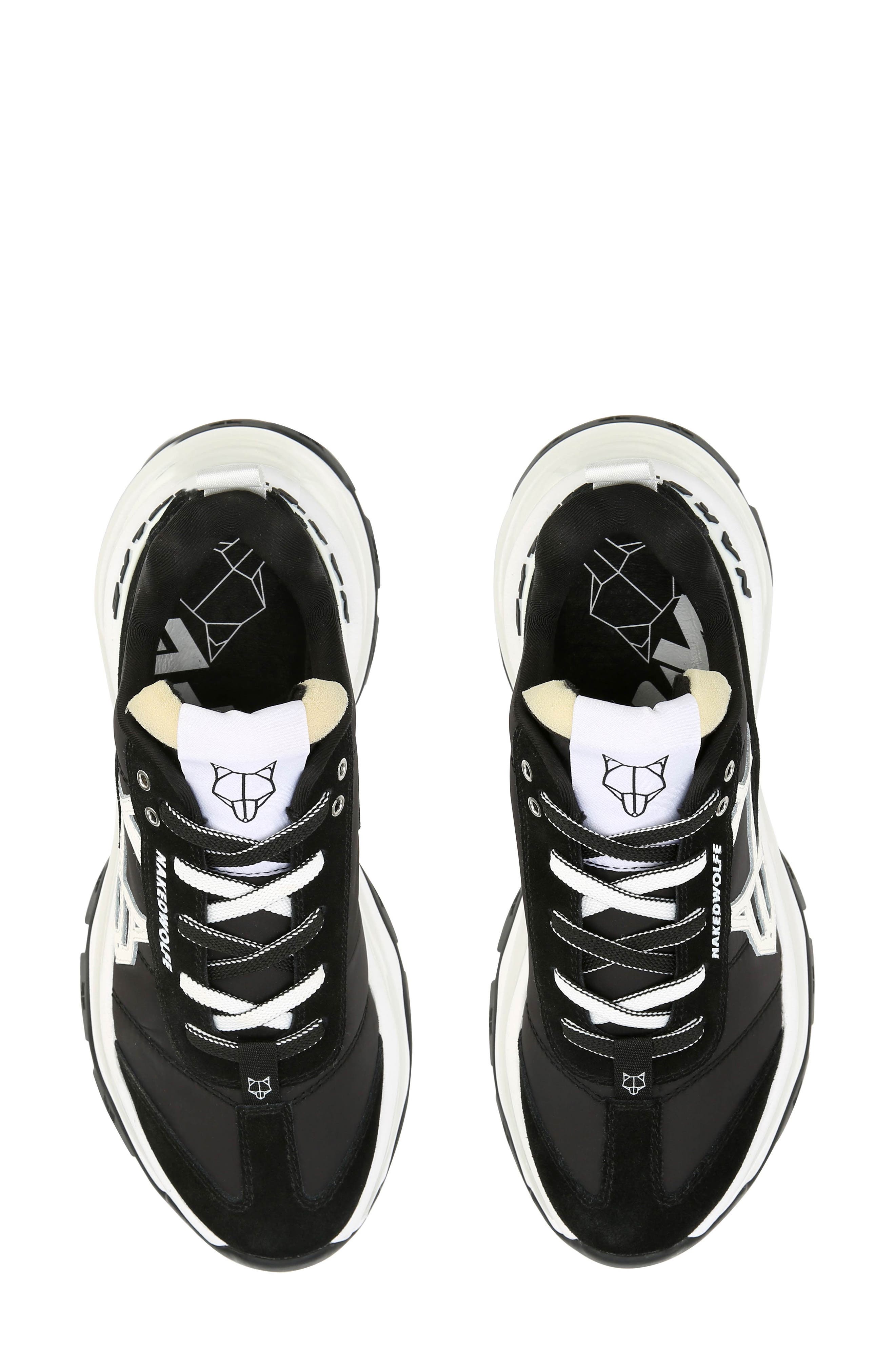Naked Wolfe Fighter Chunky Sneaker, Alternate, color, 