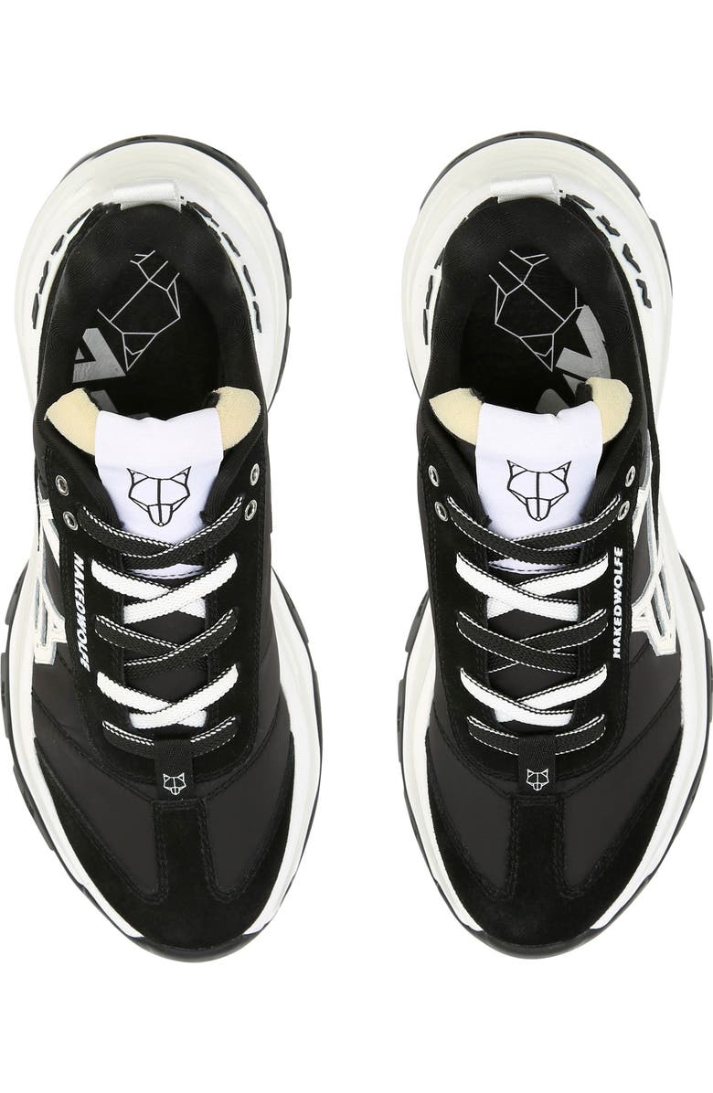 Naked Wolfe Fighter Chunky Sneaker, Alternate, color,