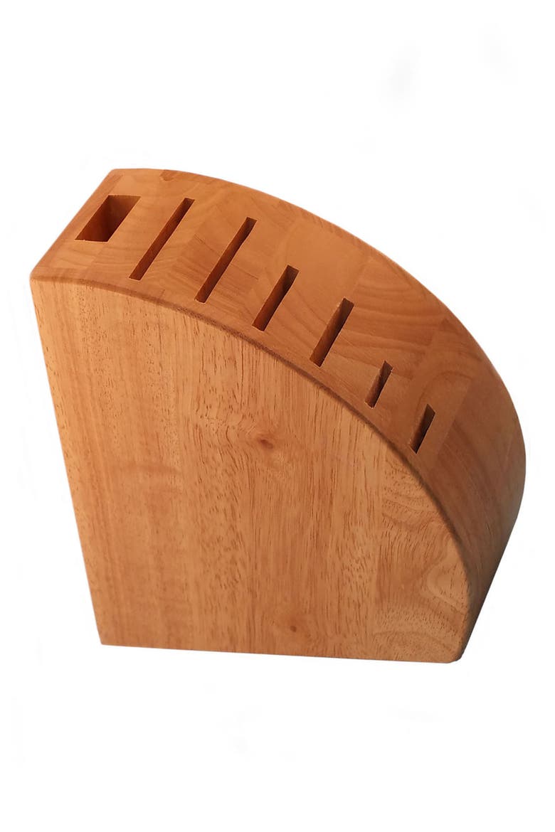 8-Slot Cutlery Block, Main, color, BEIGE