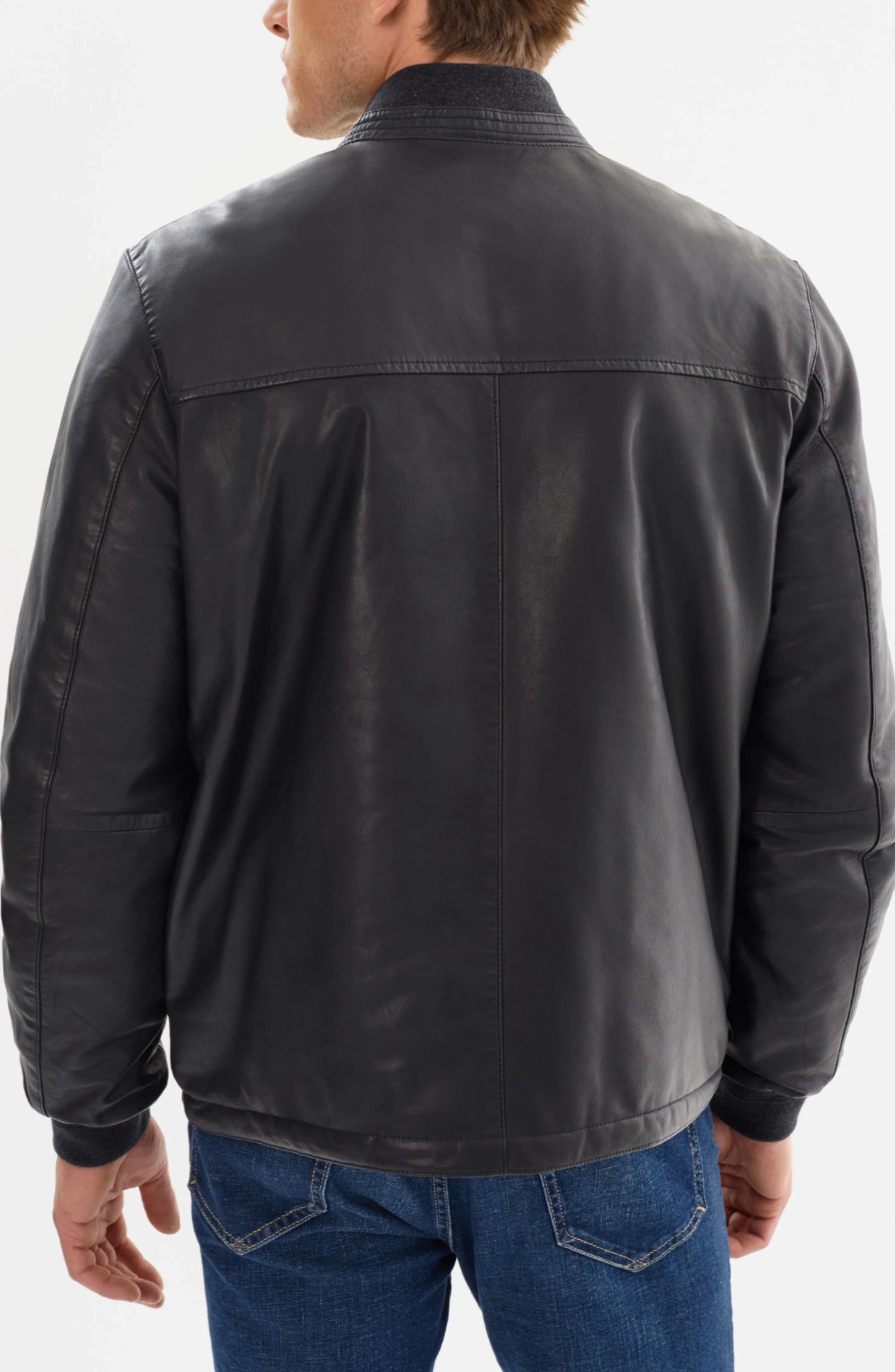 Carson Reversible Leather Jacket