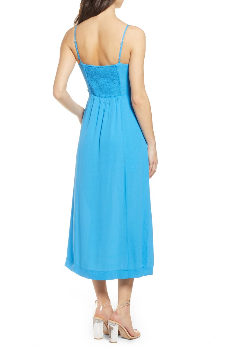 J.O.A. Double Tie Front Maxi Dress, Alternate, color,