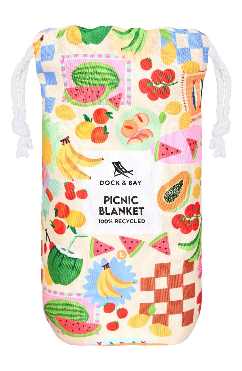 DOCK AND BAY Picnic Blanket, Alternate, color, Supper Club