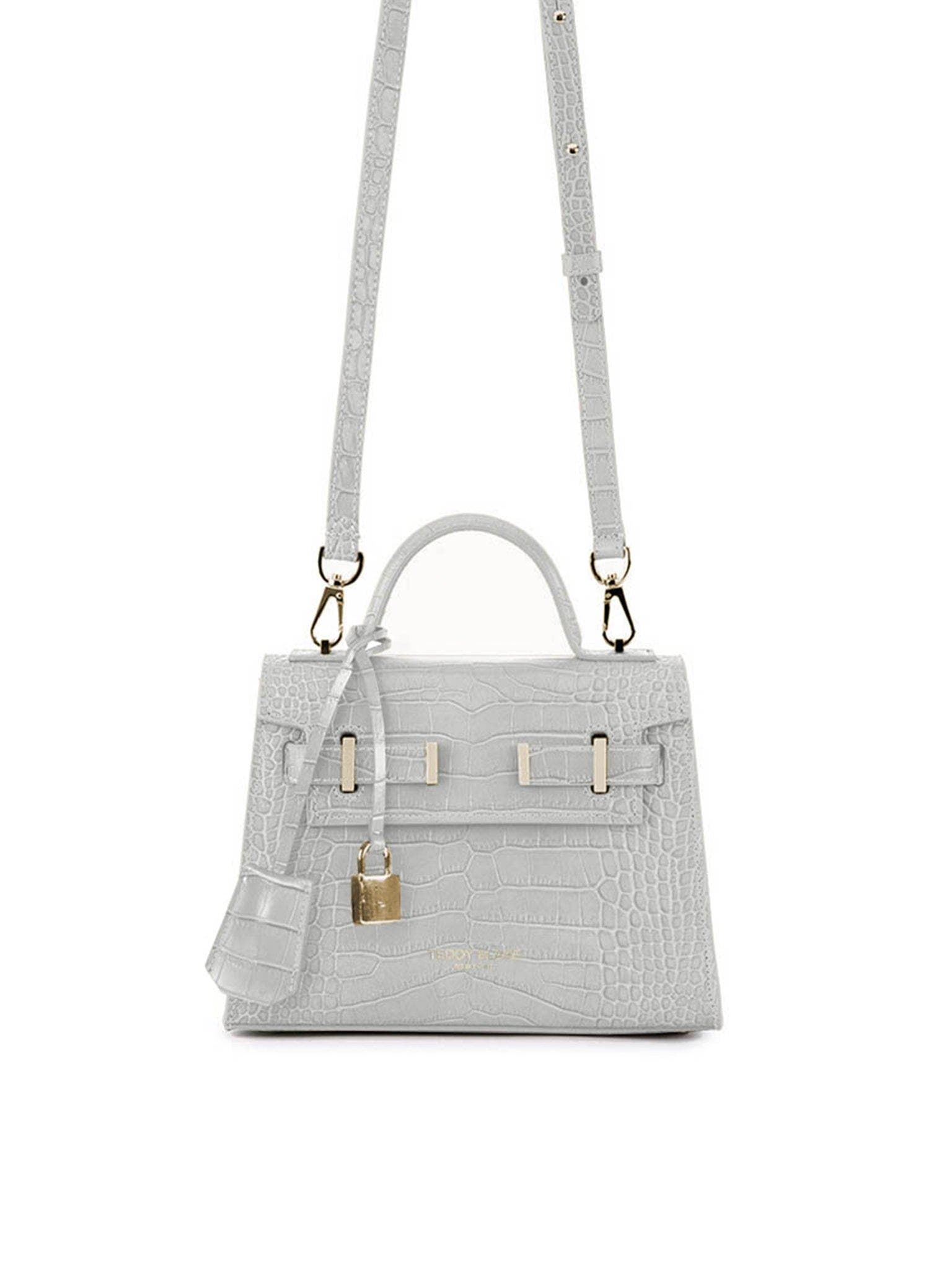 Teddy Blake Ava Croco  9", Alternate, color, Light Grey