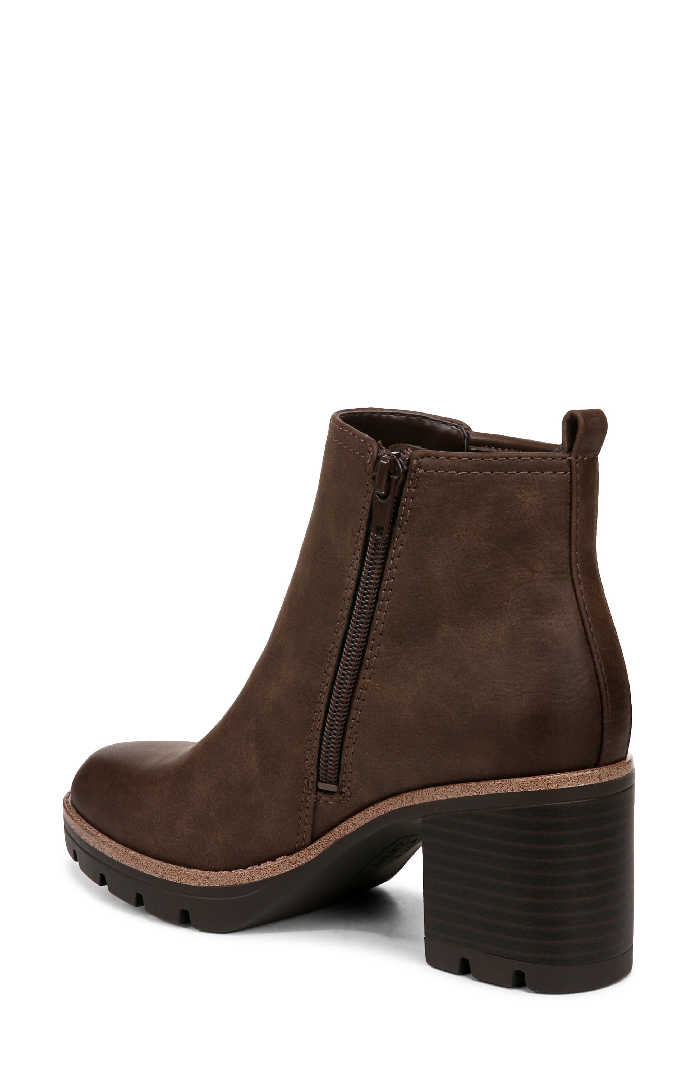 Naturalizer Madalynn Water-Repellent Bootie - Wide Width Available, Alternate, color, Truffle Taupe Faux Leather
