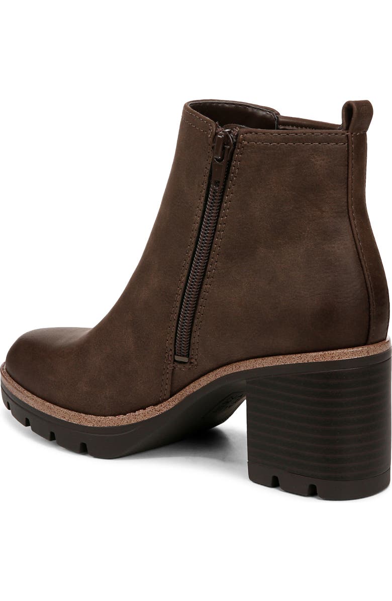 Naturalizer Madalynn Water-Repellent Bootie - Wide Width Available, Alternate, color, Truffle Taupe Faux Leather