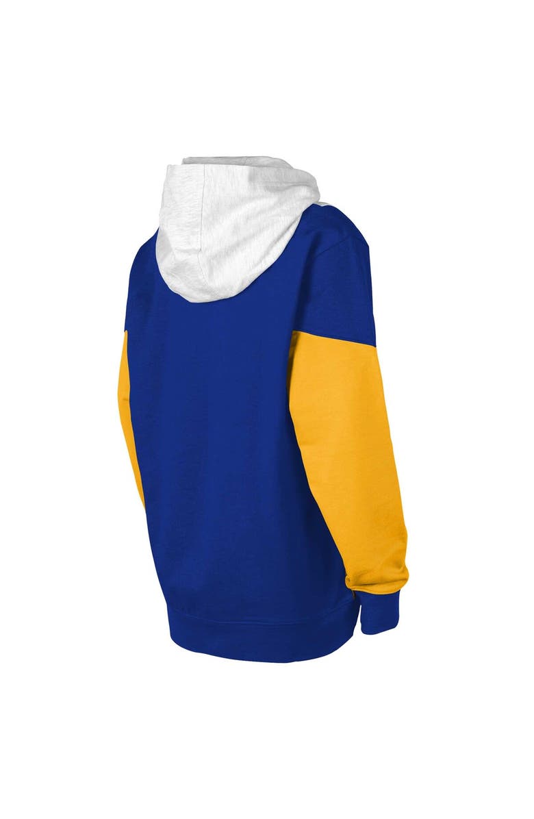 Outerstuff Youth Ash/Blue St. Louis Blues Champion League Fleece Pullover Hoodie, Alternate, color, Ash