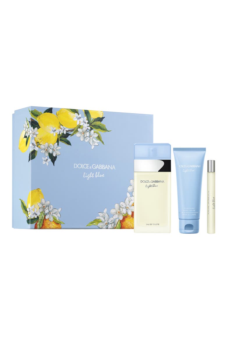 Light Blue Eau de Toilette Set, Main, color, NO COLOR