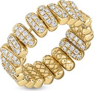 Bony Levy 18K Gold Florentine Diamond Reversible Statement Ring (Online Trunk Show)