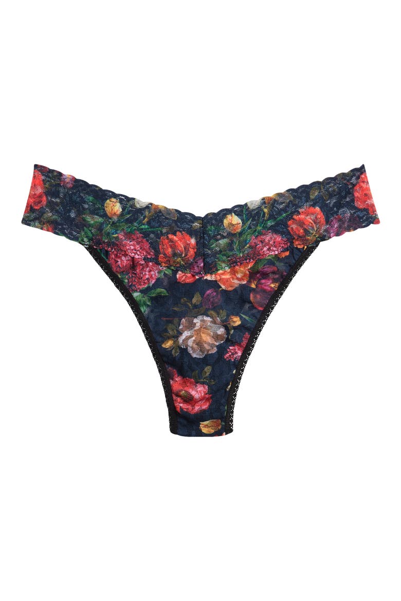 Print Original Rise Thong, Alternate, color, MOONLIT