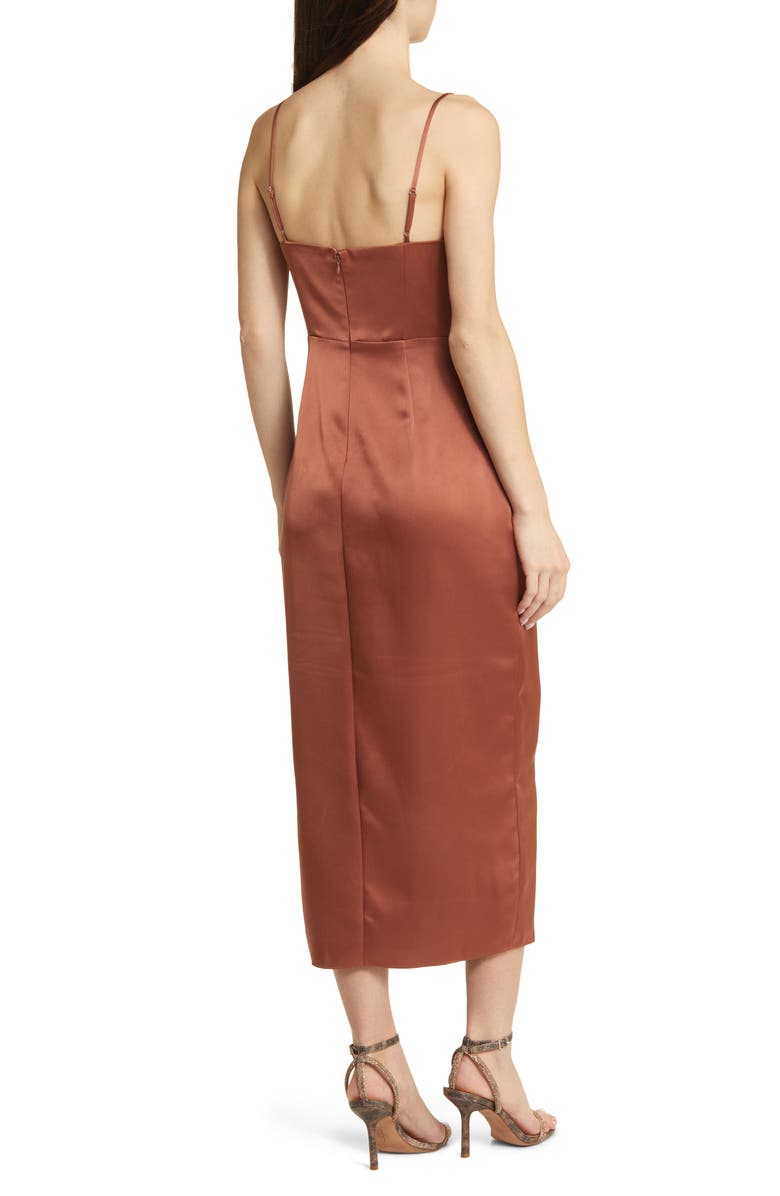 ASTR the Label Corset Satin Dress, Alternate, color,