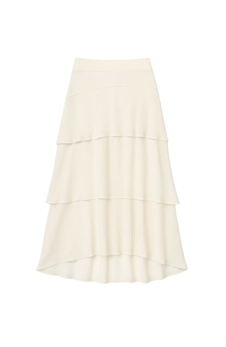 Rebecca Taylor Skye Skirt, Alternate, color, Cream